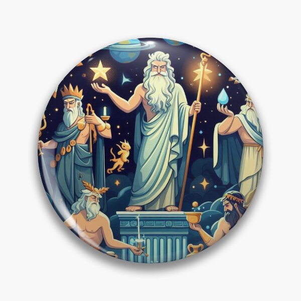 Item preview, Greek Mythology in Cartoon Style – Fun & Legendary Art designed and sold by Roberta Calabrese.