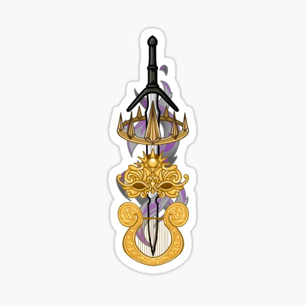 Item preview, Nesta archeron silver flames acotar dread trove designed and sold by GeekandArtsy.