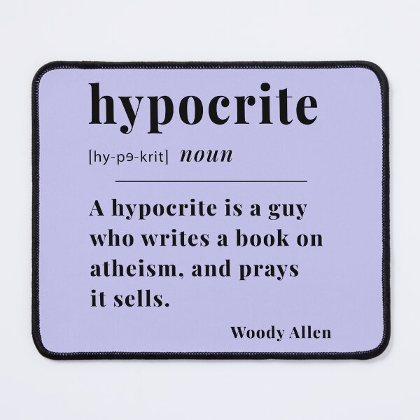 Item preview, Hypocrite Definition Text design 1 designed and sold by DigitalandPhoto.