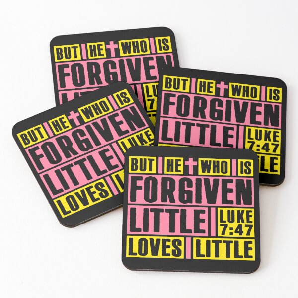 Item preview, Luke 7:47 But He Who Is Forgiven Little Loves Little designed and sold by plushism.
