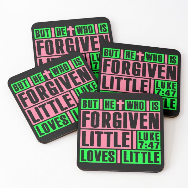 Item preview, Luke 7:47 But He Who Is Forgiven Little Loves Little designed and sold by plushism.