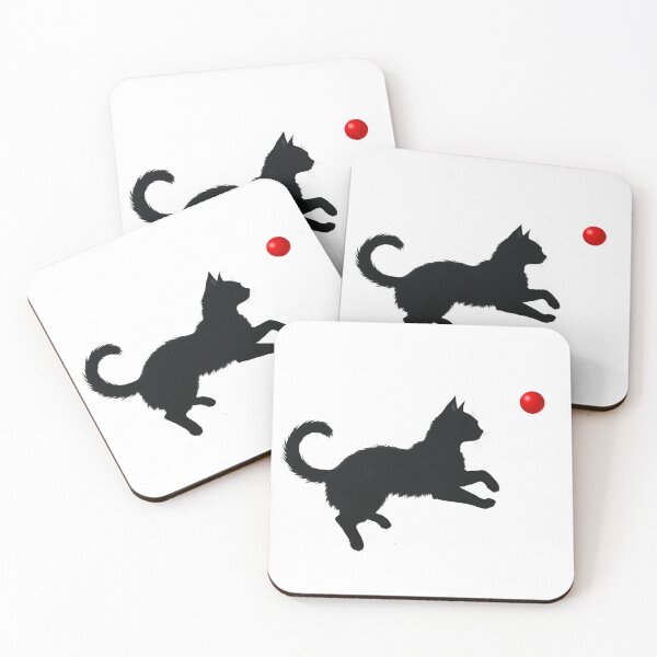 Item preview, Black Kitty Plays CATch designed and sold by Zini-ArtStudio.