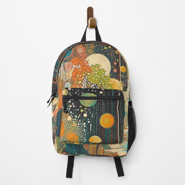 Item preview, Surreal Floating Islands with a River of Stars – Dreamlike Landscape designed and sold by Moss and Moon Studio.
