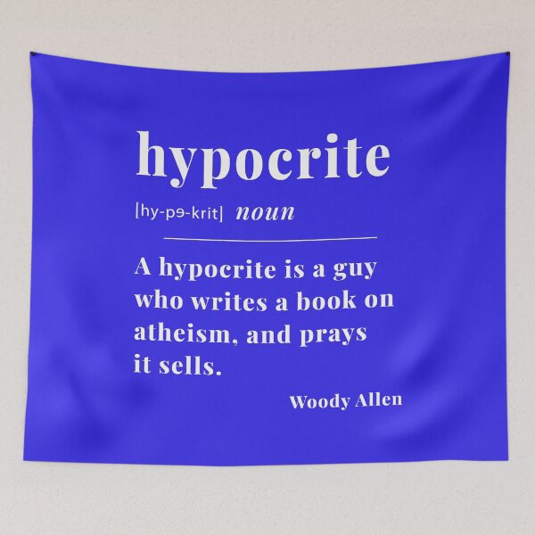 Item preview, Hypocrite Definition Text design 2 designed and sold by DigitalandPhoto.