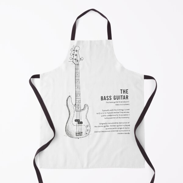 Item preview, The Bas Guitar Simple Artistic Sketch  designed and sold by The Art of Kkatarynka.