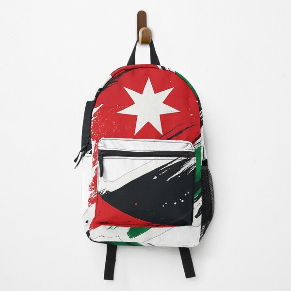 Item preview, Jordan flag sticker designed and sold by AL-WADI.