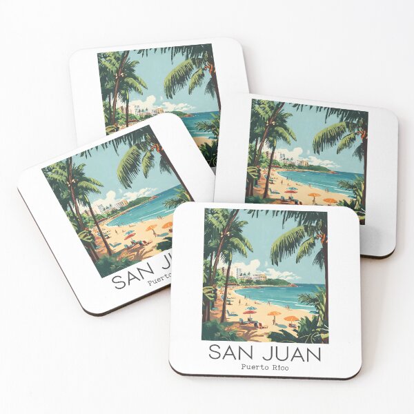 Item preview, A Vintage Illustration of San Juan - Puerto Rico  designed and sold by GoodOldVintage.