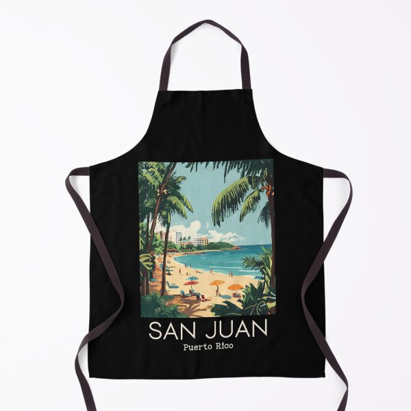 Item preview, A Vintage Illustration of San Juan - Puerto Rico designed and sold by GoodOldVintage.