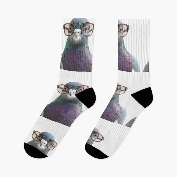 Item preview, Funny cool Wood pigeon bird wearing sunglasses designed and sold by LazyOwlStore.