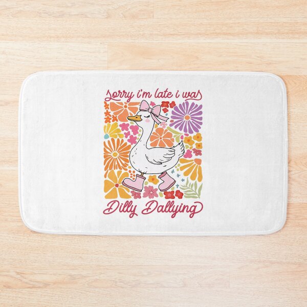 Item preview, Sorry I'm Late I Was Dilly Dallying Goose Funny Mama Goose designed and sold by lidanmasi.