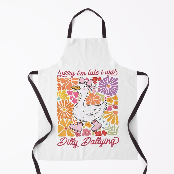 Item preview, Sorry I'm Late I Was Dilly Dallying Goose Funny Mama Goose designed and sold by lidanmasi.