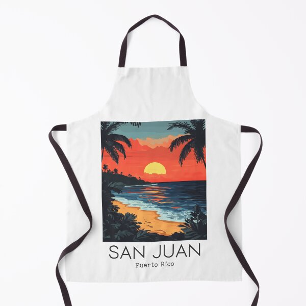 Item preview, A Vintage Illustration of San Juan - Puerto Rico designed and sold by GoodOldVintage.