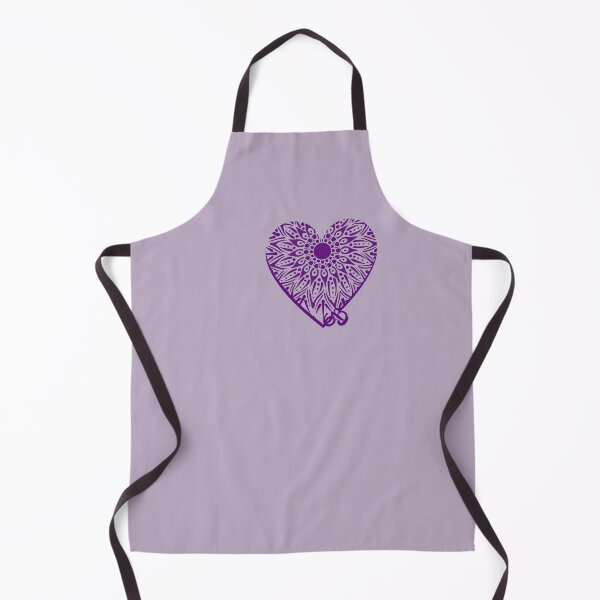 Item preview, Heart Mandala purple designed and sold by EB-DigitalART.