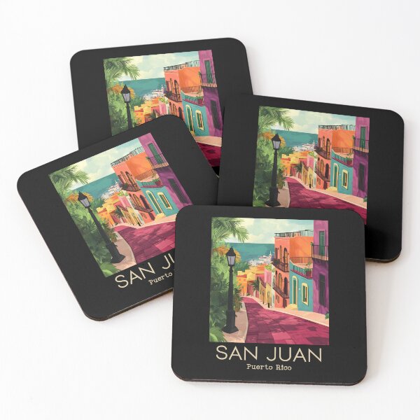 Item preview, A Vintage Illustration of San Juan - Puerto Rico  designed and sold by GoodOldVintage.