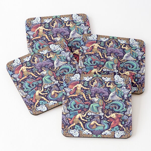 Item preview, Greek Mythology in Cartoon Style – Fun & Legendary Art designed and sold by Roberta Calabrese.