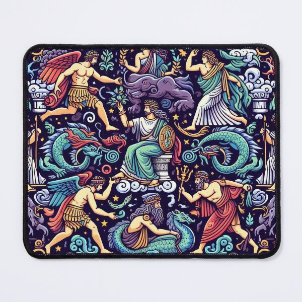 Item preview, Greek Mythology in Cartoon Style – Fun & Legendary Art designed and sold by Roberta Calabrese.