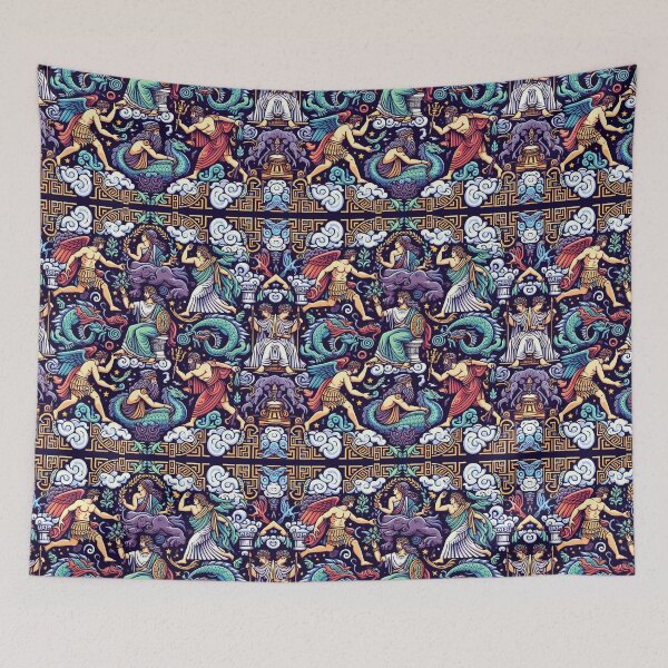 Item preview, Greek Mythology in Cartoon Style – Fun & Legendary Art designed and sold by Roberta Calabrese.
