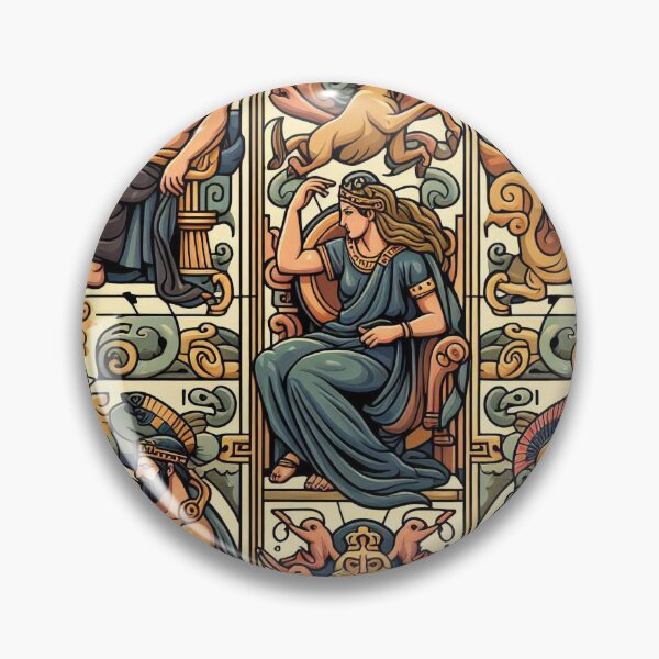 Item preview, Greek Mythology in Cartoon Style – Fun & Legendary Art designed and sold by Roberta Calabrese.