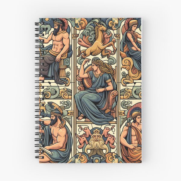 Item preview, Greek Mythology in Cartoon Style – Fun & Legendary Art designed and sold by Roberta Calabrese.