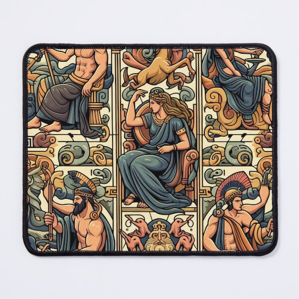 Item preview, Greek Mythology in Cartoon Style – Fun & Legendary Art designed and sold by Roberta Calabrese.