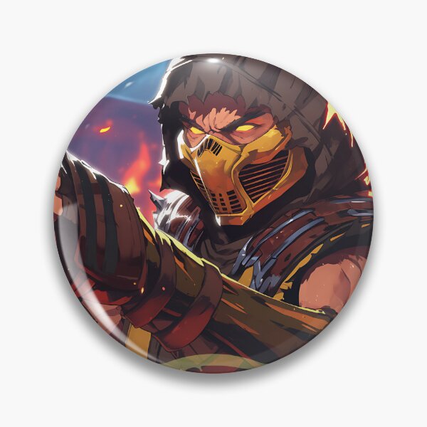 Item preview, Scorpion Mortal Kombat Ninja designed and sold by bapupa.