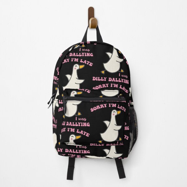 Item preview, Sorry I'm Late I Was Dilly Dallying Goose Graphic Girl Women designed and sold by lidanmasi.