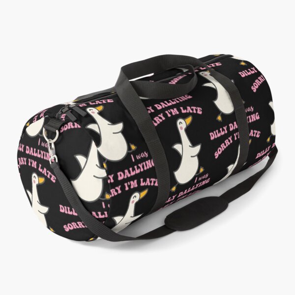 Item preview, Sorry I'm Late I Was Dilly Dallying Goose Graphic Girl Women designed and sold by lidanmasi.