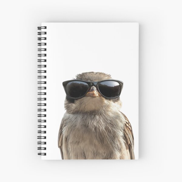 Item preview, Funny cool Wren bird wearing sunglasses designed and sold by LazyOwlStore.