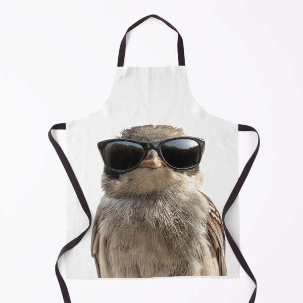 Item preview, Funny cool Wren bird wearing sunglasses designed and sold by LazyOwlStore.