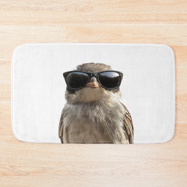 Item preview, Funny cool Wren bird wearing sunglasses designed and sold by LazyOwlStore.