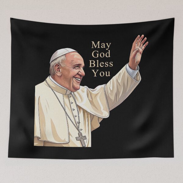 Item preview, Pope Francis May God Bless You designed and sold by plushism.