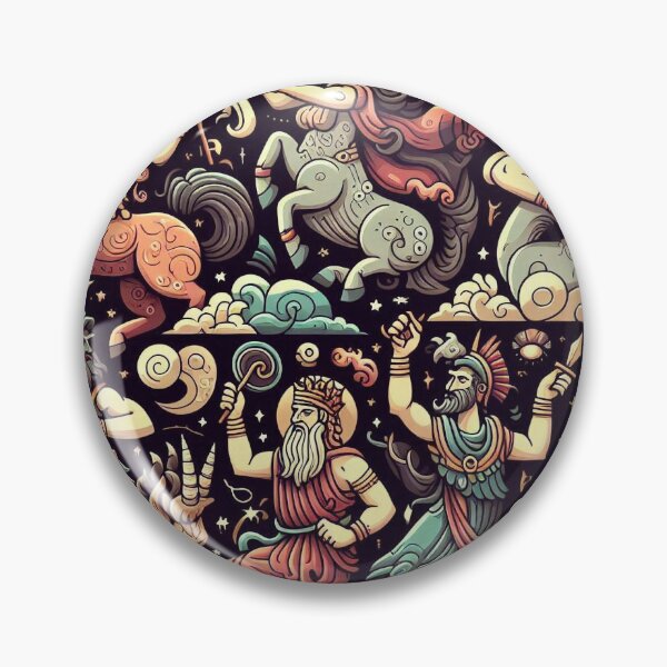 Item preview, Greek Mythology in Cartoon Style – Fun & Legendary Art designed and sold by Roberta Calabrese.