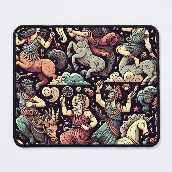 Item preview, Greek Mythology in Cartoon Style – Fun & Legendary Art designed and sold by Roberta Calabrese.