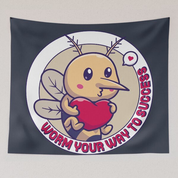 Item preview, Worm Your Way to Success designed and sold by Milena R..