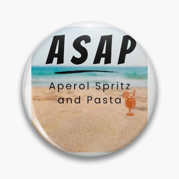 Item preview, ASAP - Aperol Spritz and Pasta Vibes designed and sold by PsyFlow35.