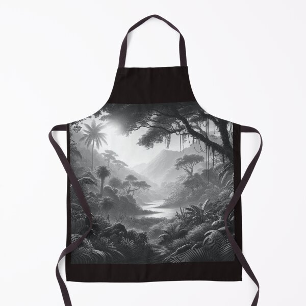 Item preview,  Jungle Rendered Entirely in Grayscale designed and sold by Sweetvoilet.