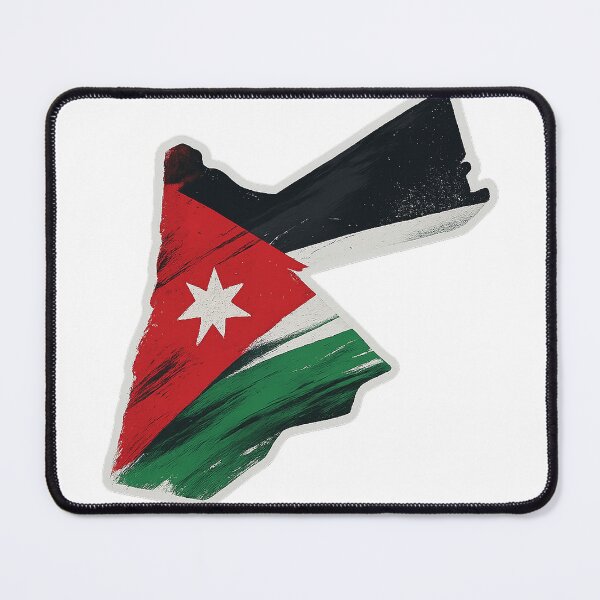 Item preview, Jordan flag sticker designed and sold by AL-WADI.