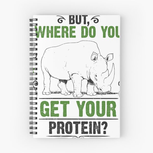 Item preview, But Where Do You Get Your Protein? designed and sold by jslbdesigns.