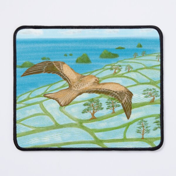 Item preview, An adorable kite and the peaceful rice terraces designed and sold by greenPQBstudio.