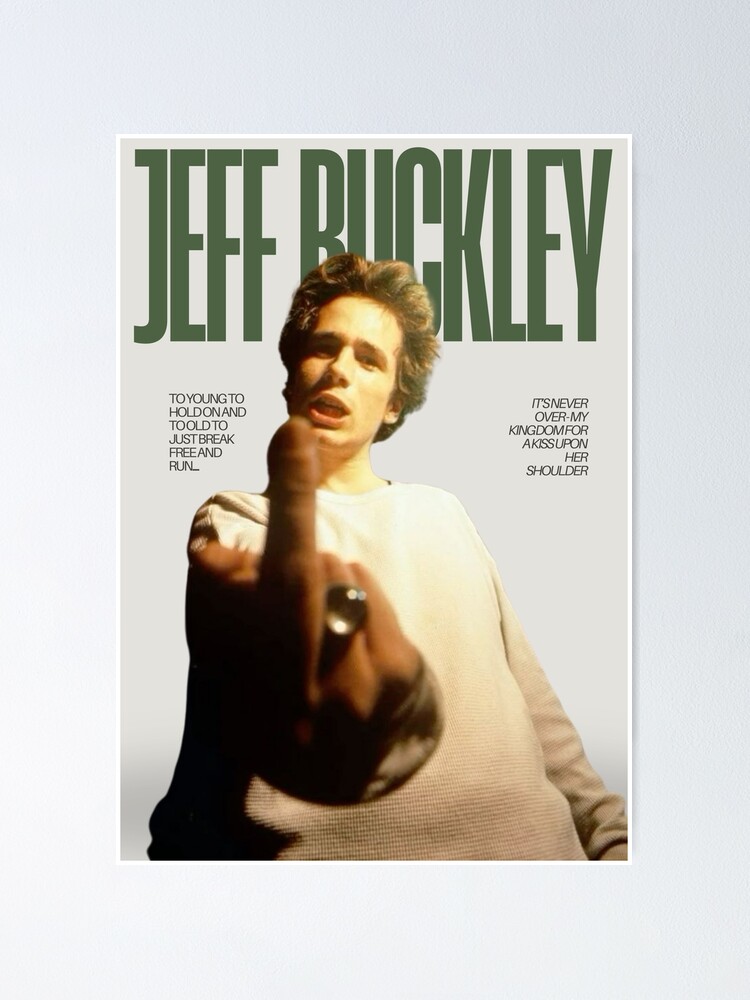 Thumbnail 1 of 3, Poster, Jeff Buckley design designed and sold by claudiatrim.