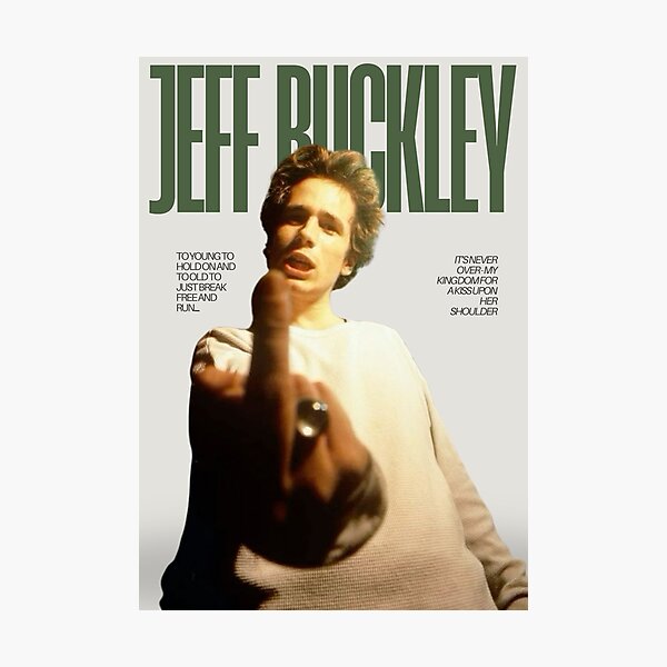 Aperçu de l'œuvre Conception de Jeff Buckley créée et vendue par claudiatrim.