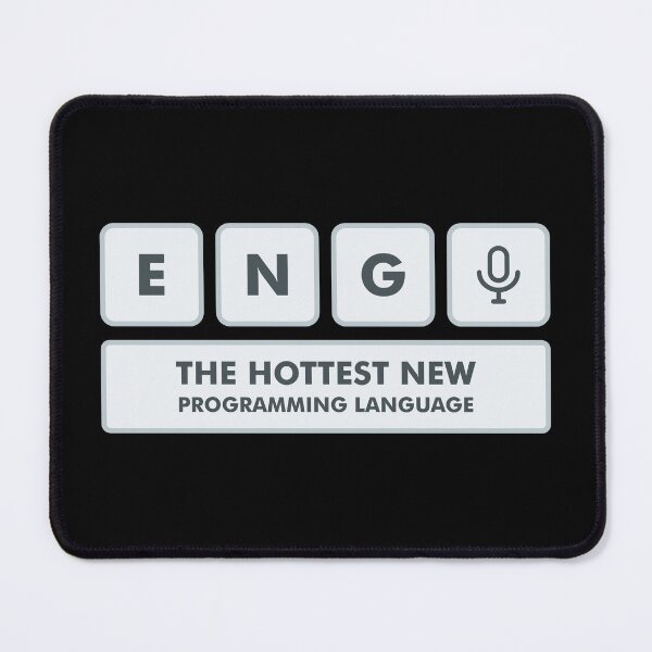 Item preview, ENG - The Hottest New Programming Language | Vibe Coding designed and sold by BRU Design.