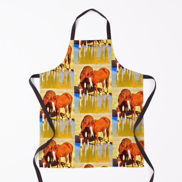 Item preview, Mustangs drinking at the waterhole designed and sold by Fatboy0699.