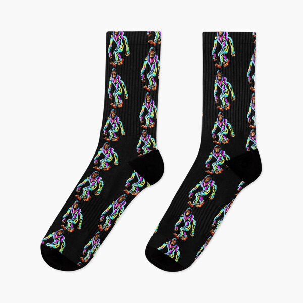 Item preview, Colorful Big Foot Design designed and sold by SteezeeStore.