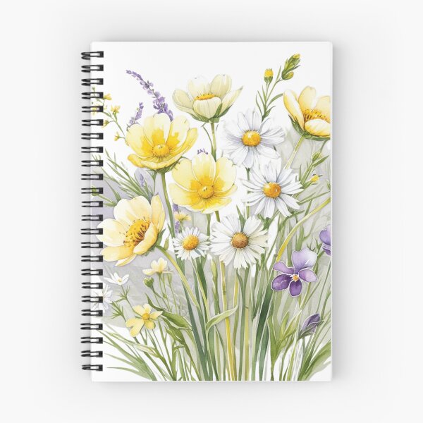 Item preview, Soft Watercolor Wildflower Bunch – Clear Floral designed and sold by STmez Design.
