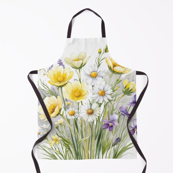 Item preview, Soft Watercolor Wildflower Bunch – Clear Floral designed and sold by STmez Design.