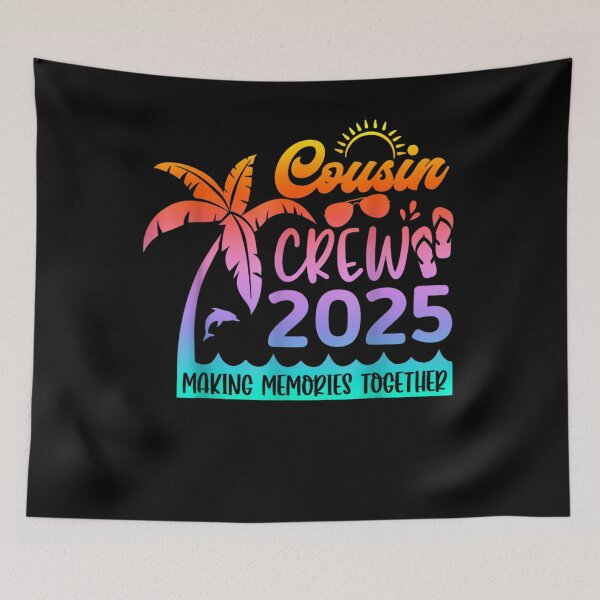 Item preview, Cousin crew 2025 Summer Vacation Beach Family Trips Matching  designed and sold by MOONE FLOWER.