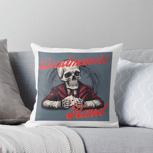 Aperçu de l'œuvre poker, os, main, crâne, rouge, bouh créée et vendue par 3Pdesigncreators.