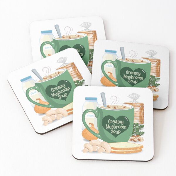 Item preview, Hot soup creamy mushroom - SAGE designed and sold by StellarFX.