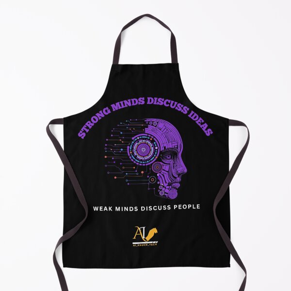 Item preview, Strong Minds Discuss Ideas – Wise Quote Design designed and sold by AIKNOCKTECK.